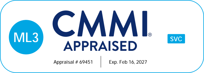 CMMI Appraised ML3 Appraisal logo